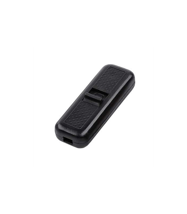 Intrerupator pe fir ON-OFF 2A 250V negru cu retinere