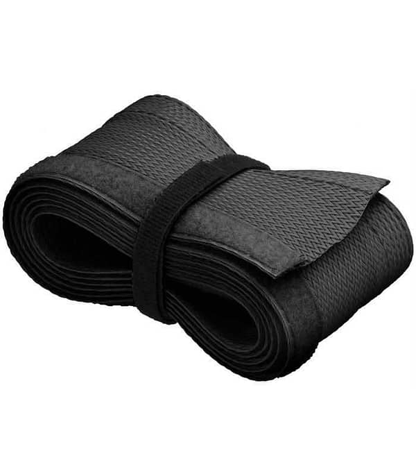 Manson de cabluri 1.8m textil flexibil 20-40mm negru Goobay - imagine 2