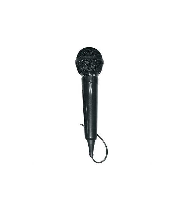Microfon uni-directional dinamic plastic DM-202 Jack 6.35mm 600 ohm 100-8000Hz 2m REBEL