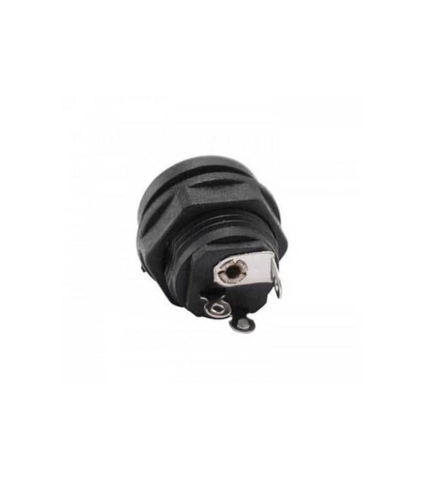 Mufa DC montabil 5.5x2.5 mm mama panou - imagine 2