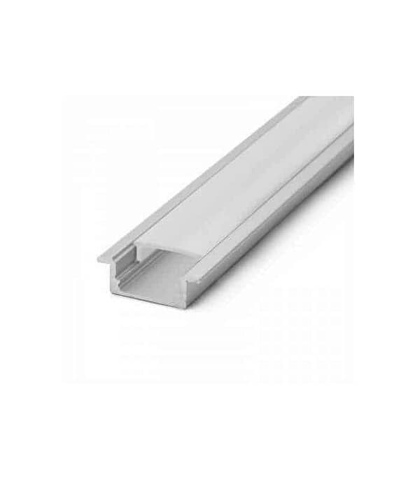 Profil din aluminiu pentru benzi LED 2000x23x8mm Phenom - imagine 3