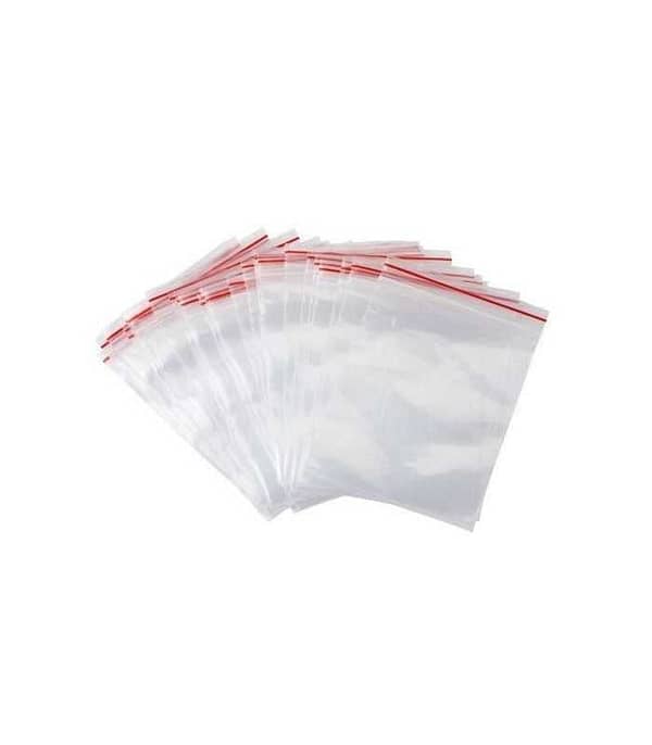 Pungi 100buc cu fermoar Lung 250mm Lat 150mm Gros 40um polietilena PLAST PL.TOR150X250