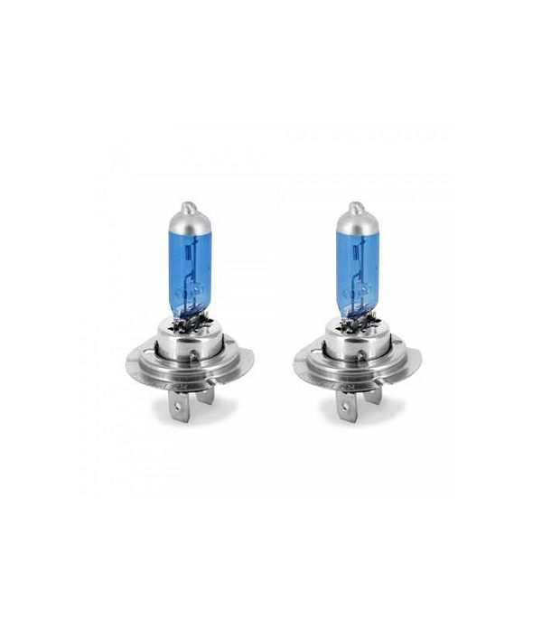 Set de 2 becuri Halogen H7 100W +130% intensitate Alb Xenon 12V Carguard
