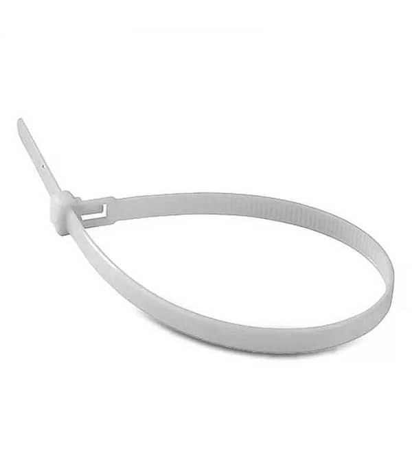Set fasete prindere 4.5mm 35cm 100buc alb V-TAC SKU-11175