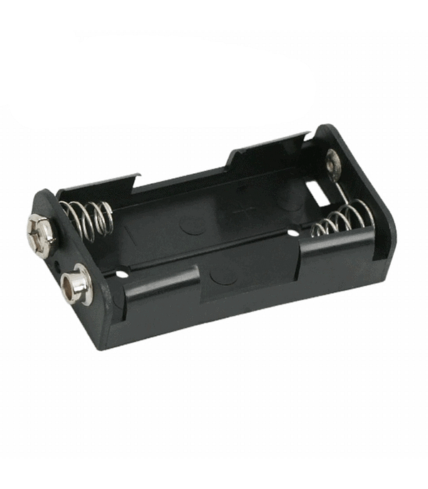 Suport pentru baterii 2buc AA cu mufa de conectare 9V