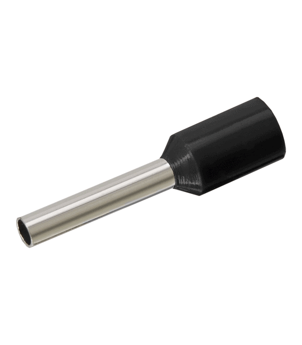 Varf terminal pentru cablu 1.5 mm 10mm negru
