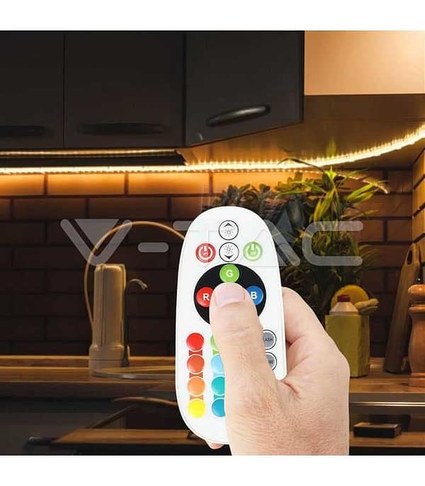 Controller LED RGB 24 butoane 12V/6A 24V/72W V-TAC - imagine 4